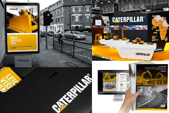 Caterpillarvi设计案例评估指数_工程机械品牌vi设计策划_焕识vi设计策划